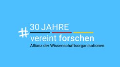 Die deutsche Forschungslandschaft ist in den letzten 30 Jahren reicher und bedeutender geworden. Daran erinnert eine Social-Media-Kampagne der Allianz der deutschen Forschungsorganisationen.